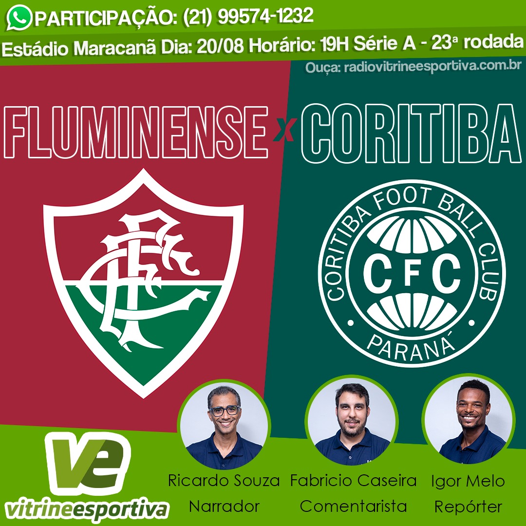 BRASILEIRÃO - FLUMINENSE X CORITIBA