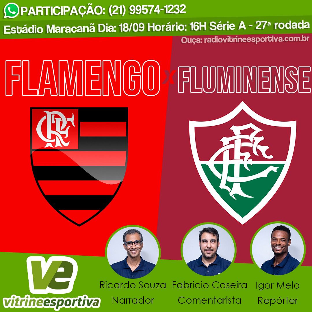 BRASILEIRÃO - FLAMENGO X FLUMINENSE