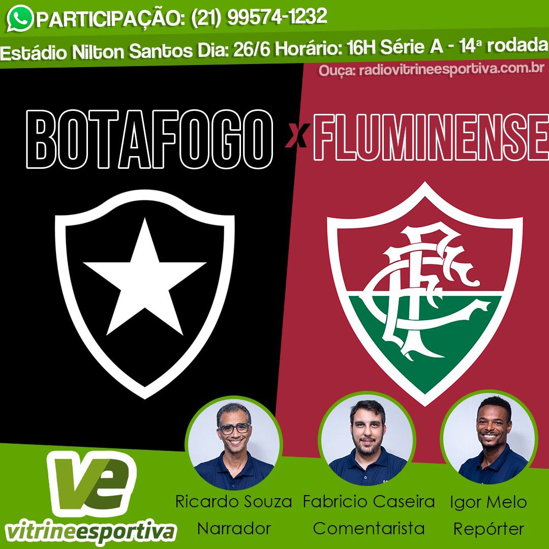 BRASILEIRÃO 2022 – BOTAFOGO X FLUMINENSE