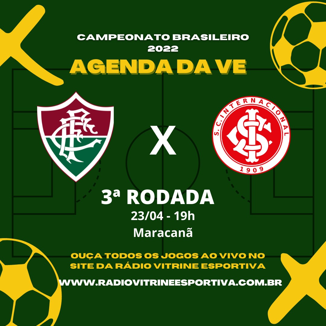 BRASILEIRÃO – FLUMINENSE X INTERNACIONAL