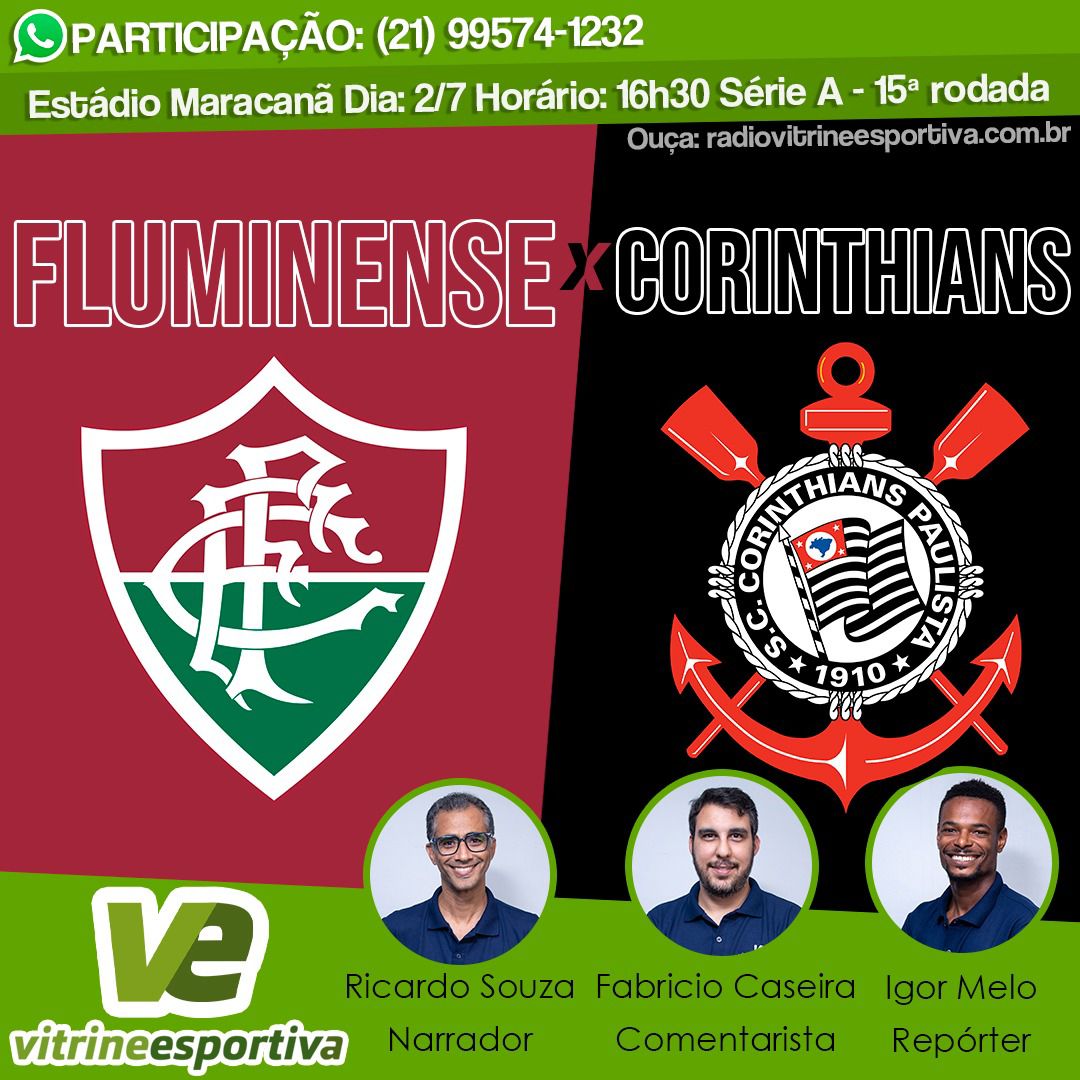 BRASILEIRÃO 2022 – FLUMINENSE X CORINTHIANS