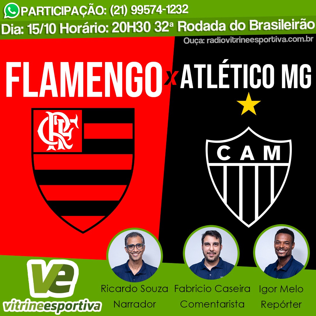 BRASILEIRÃO - FLAMENGO X ATLÉTICO - MG