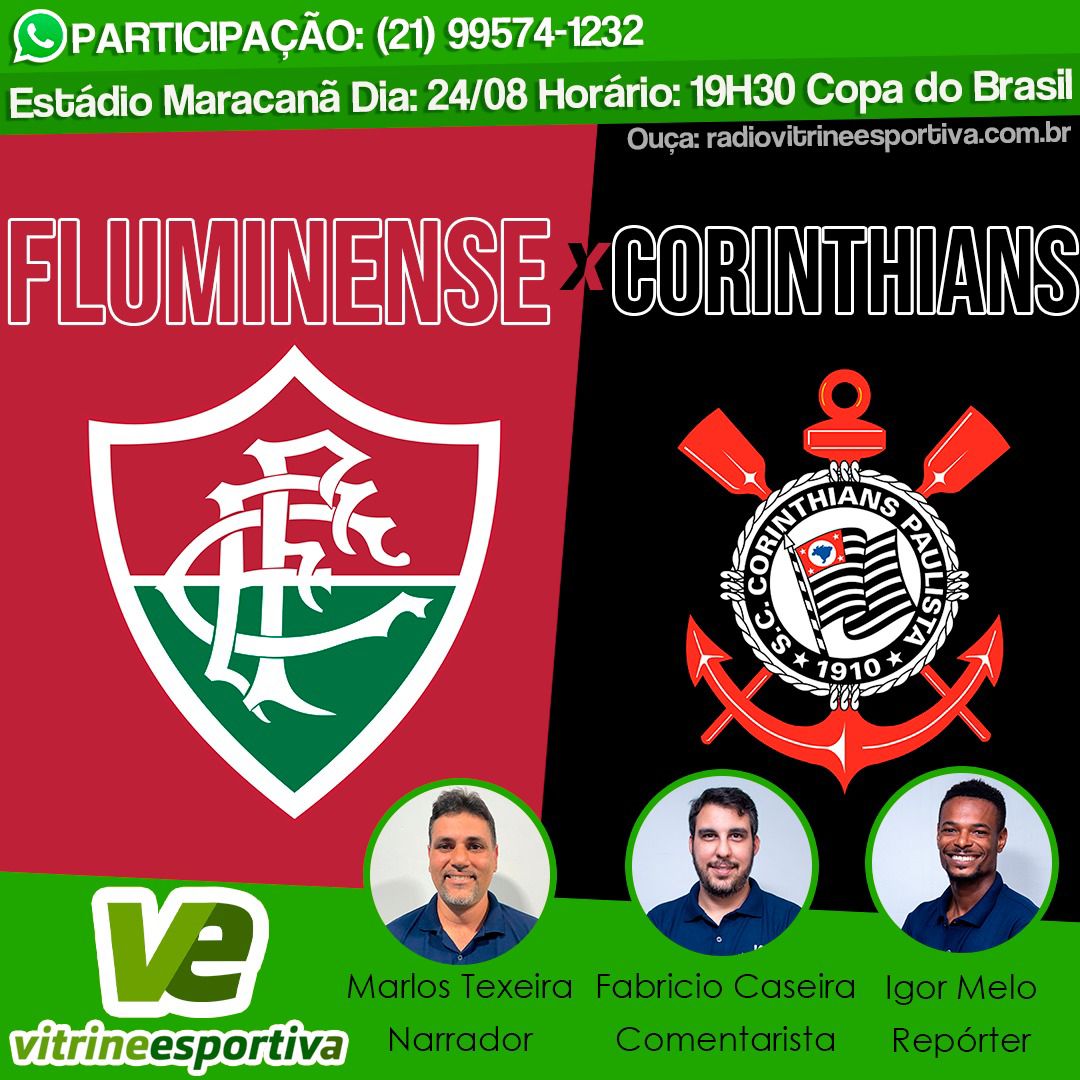 COPA DO BRASIL - FLUMINENSE X CORINTHIANS
